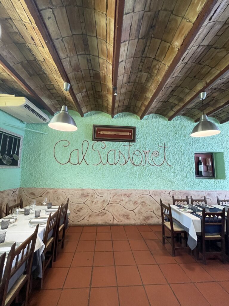 LA MESA DE CELIA. Restaurante Cal Pastoret  – Torredembarra ( Tarragona) 1